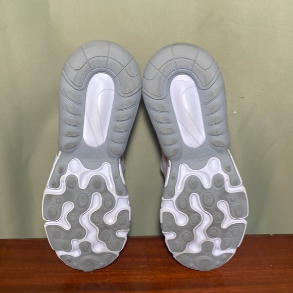 Stylish Pink and Gray Kids Sneakers - Picture 5 of 6